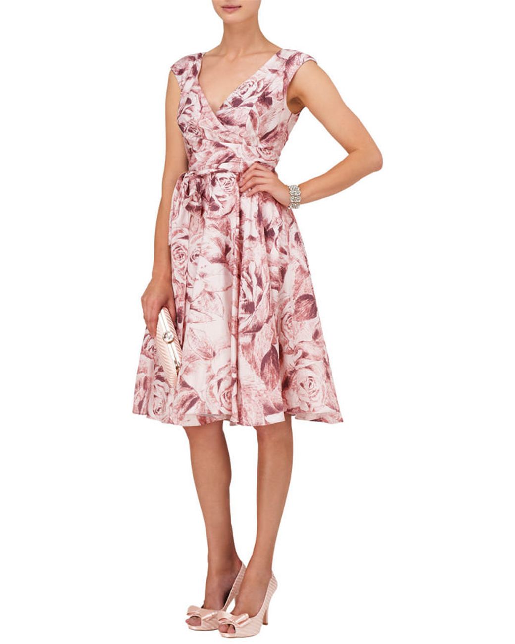 Phase eight evie 2025 rose sequin dress